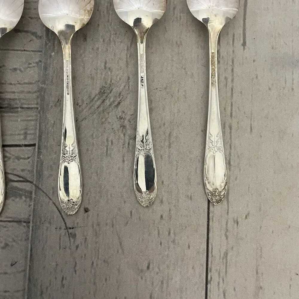 Vintage National Silver Co. Four (Silverplate) 6